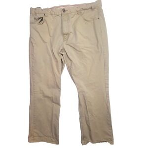 Dockers Jeans Men's 38 X 29 Khaki Denim 100% Cotton Straight‎ Leg Classic Fit